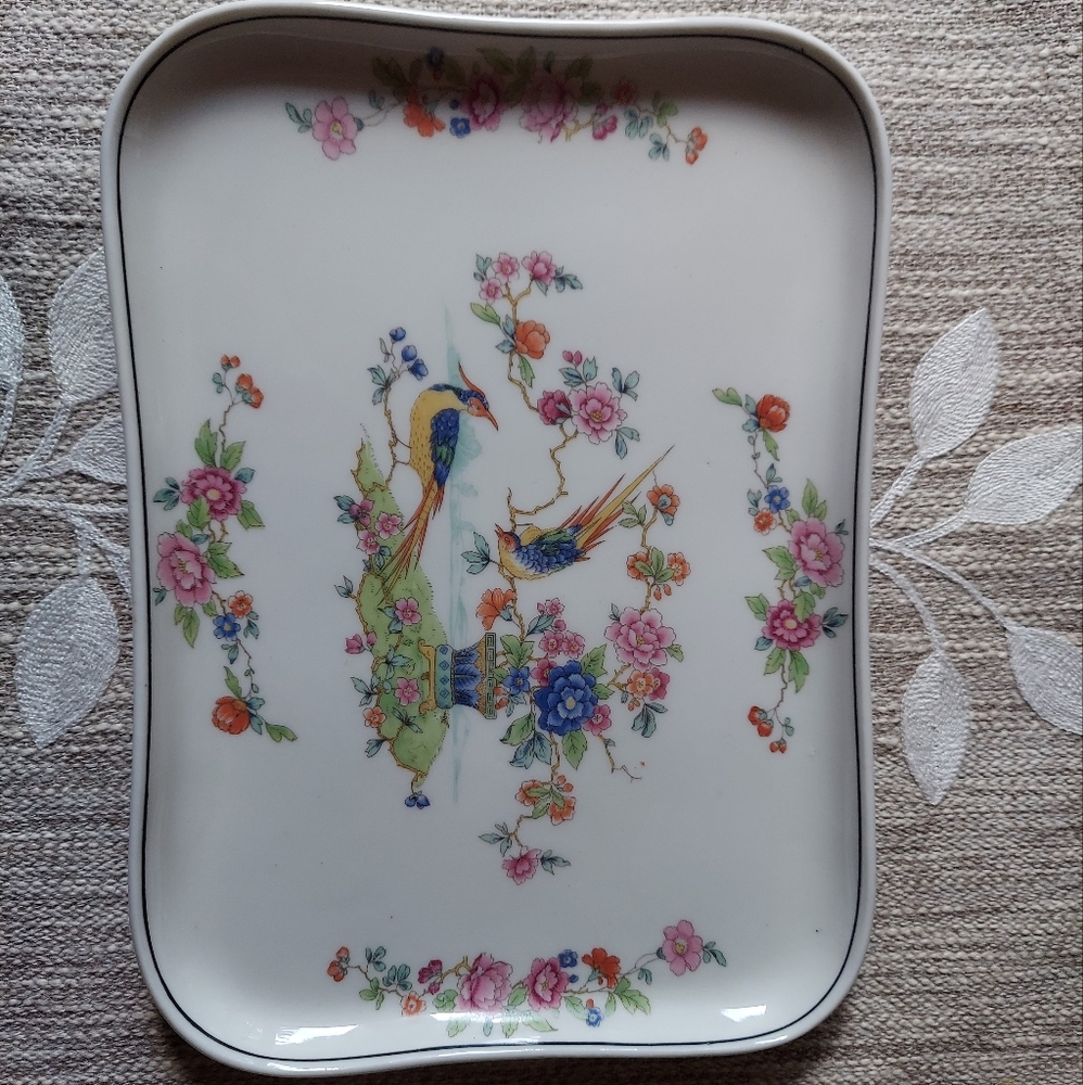 DUPARQUET NEW YORK FINE CHINA SERVING PLATTER TRAY EARLY 2OTH CENTURY EUC RARE!